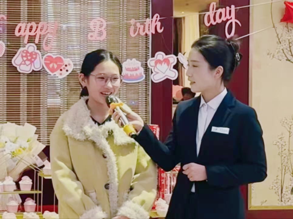 人生第一次，主持夢的初次綻放
